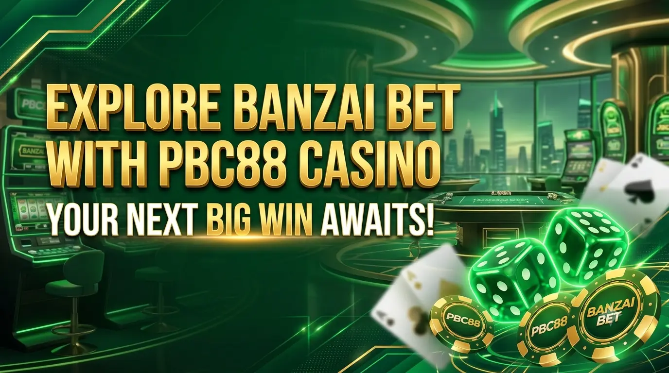 Explore Banzai Bet with PBC88 Casino: Your Next Big Win Awaits!